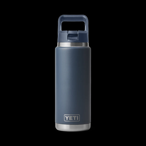 Rambler 26 oz C Straw Bottle Navy