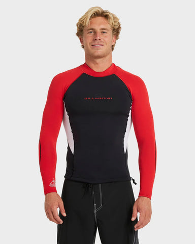 Billabong Mens Andy Irons 1/1mm Revolution Long Sleeve Wetsuit Top
