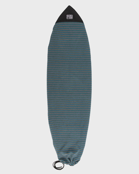 FISH RELIANCE SOX 6'3" : SLATE STRIPE