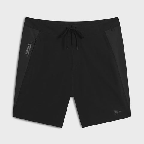 Cordura Airtex Boardshort - Black Black