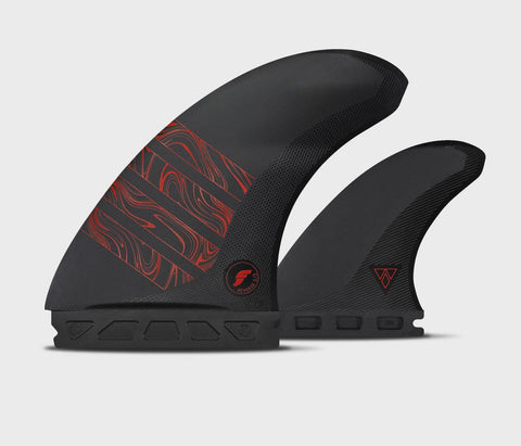 3/2 ALPHA REVERSE TWIN + 1 -CARBON/RED