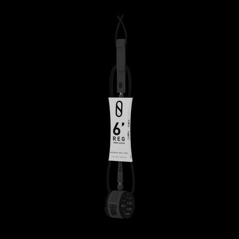 SLATER 7MM LEASH 6' BLACK