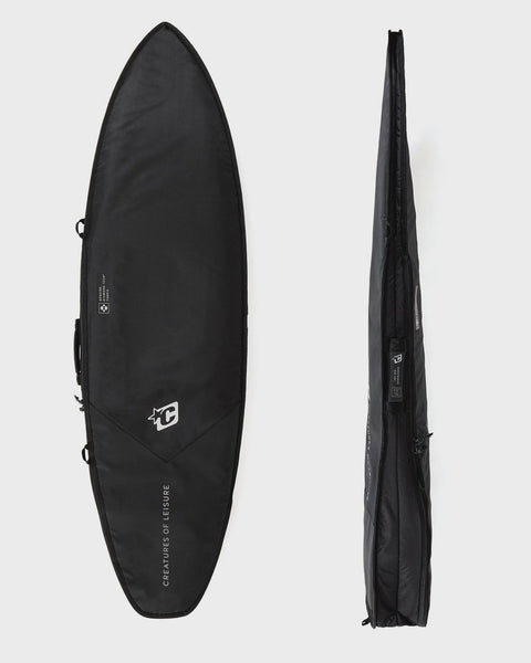 SHORTBOARD DAY USE DT2.0 6'7" : BLACK SILVER