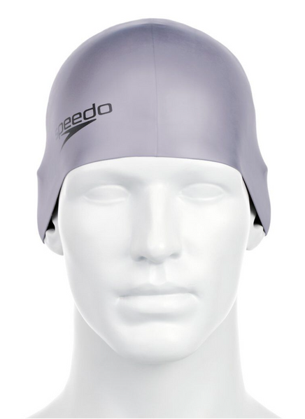 Speedo Plain Moulded Silicone Cap