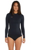 O'Neill - Womens Hyperfreak Long Sleeve Wetsuit Jacket - Black