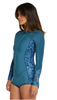 O'Neill - Women's Hyperfreak FZ LS Spring Suit 2mm Wetsuit - Blue Haze