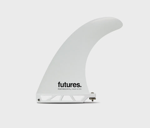 8.0" THERMOTECH PERFORMANCE SINGLE FIN - WHITE
