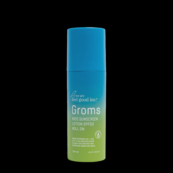 Groms Kids Sunscreen Lotion SPF50 Roll On 100ml