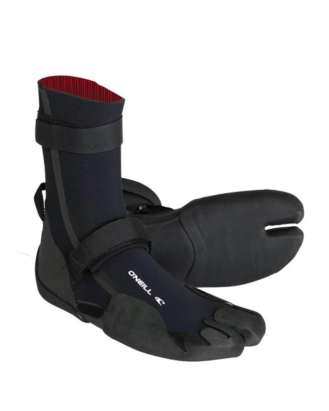 O'Neill - Hyperfreak Fire 3mm Split Toe Wetsuit Boot - Black