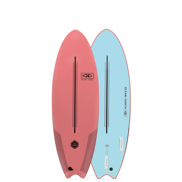 OCEAN＆EARTH SOFT BOARD EZI RIDER 5'6 SESO56-Ezi-Rider-5_6_-coral-