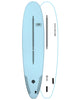 Ezi Rider - 8'0" Softboard