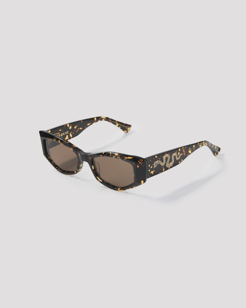 Guilty - Crystal Dark Tortoise Polished / Brown Polarized