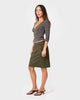 Rikki Stripe Vee Neck Top