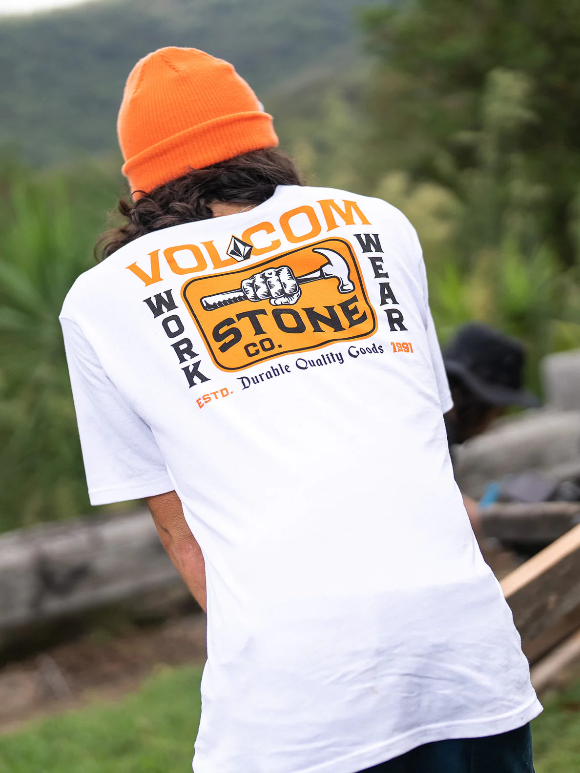 VOLCOM WORKWEAR NAILED SHORT SLEEVE T SHIRT Wicks Surf Shop Collaroy