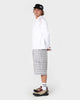 Rusty Screwdriva Plaid Cargo Short