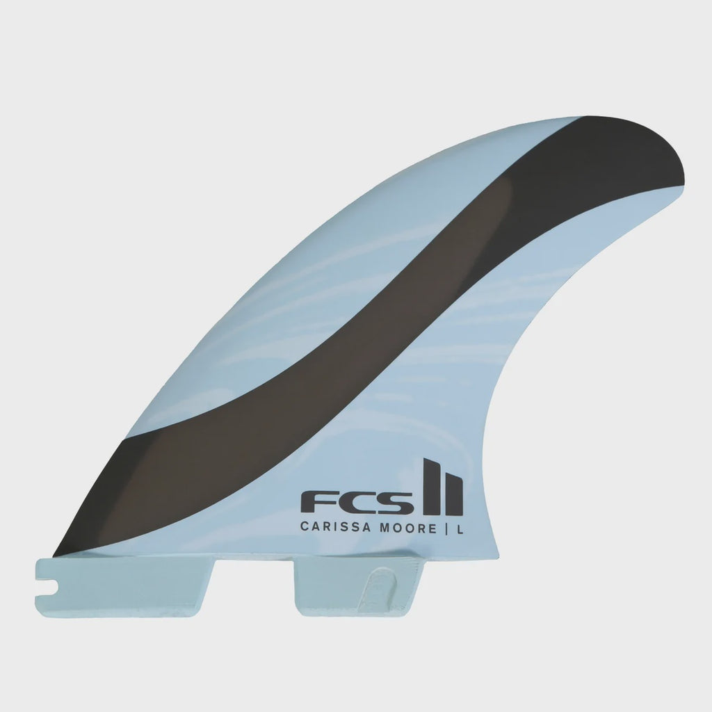 FCS II CM PC Aircore Blue/Black Small Tri Retail Fins
