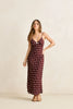 Rhythm Polka Dot Bias Midi Dress