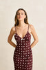 Rhythm Polka Dot Bias Midi Dress