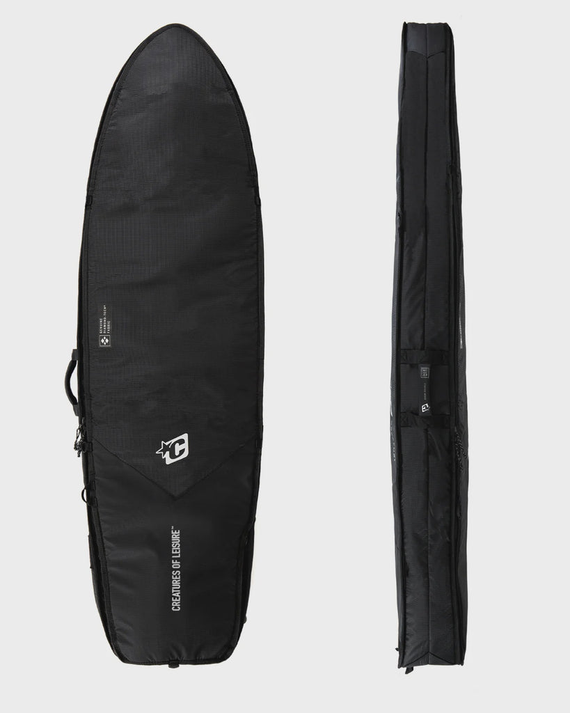 FISH DOUBLE DT2.0 6'3" : BLACK SILVER
