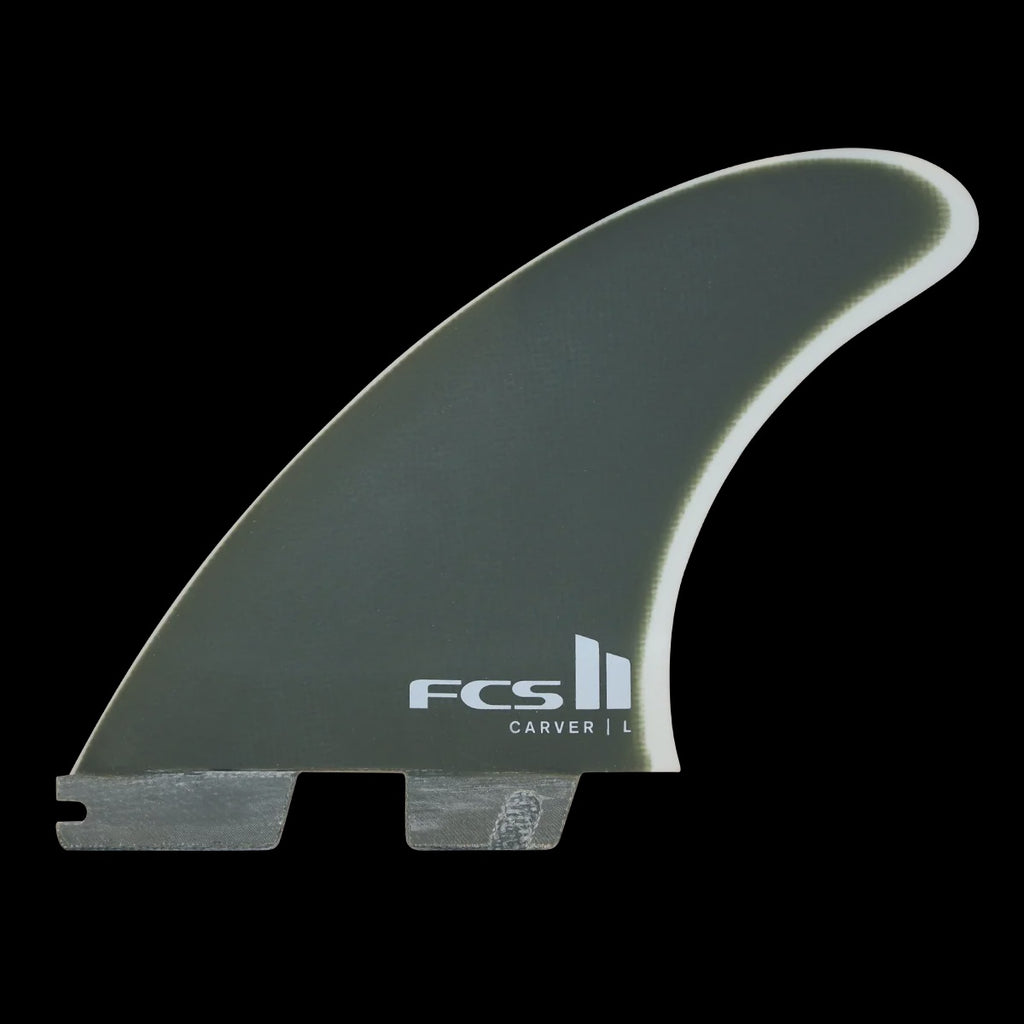 FCS II Carver PG Tri Fins Kelp Large