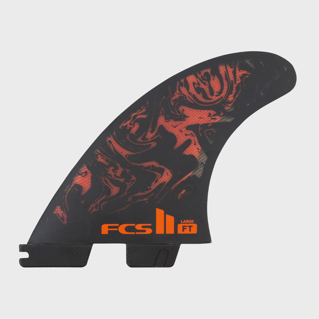 FCS II FT PC XS Black/Red Tri Retail Fins