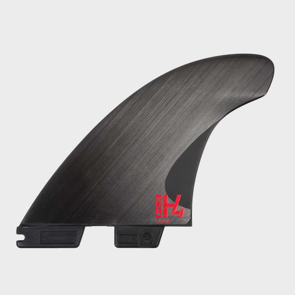 FCS II H4 Medium Smoke Tri Retail Fins
