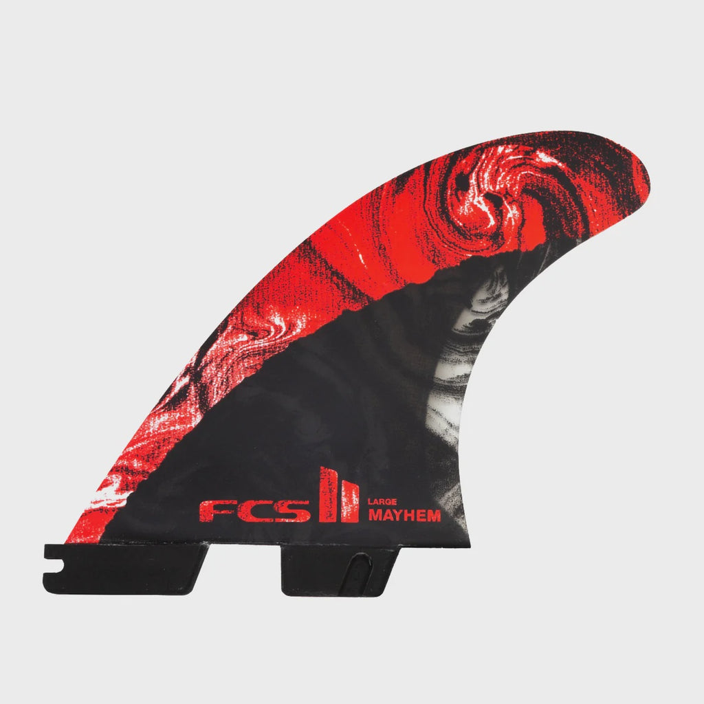 FCS II MB PC Carbon Large Blue Tri Retail Fins