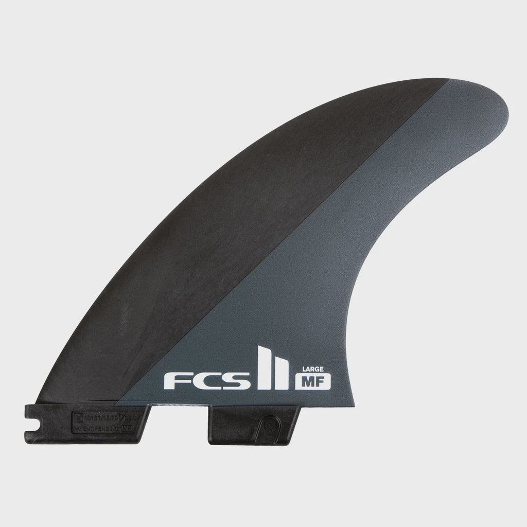 FCS II MF Neo Carbon Black/Charcoal Large Tri Fins
