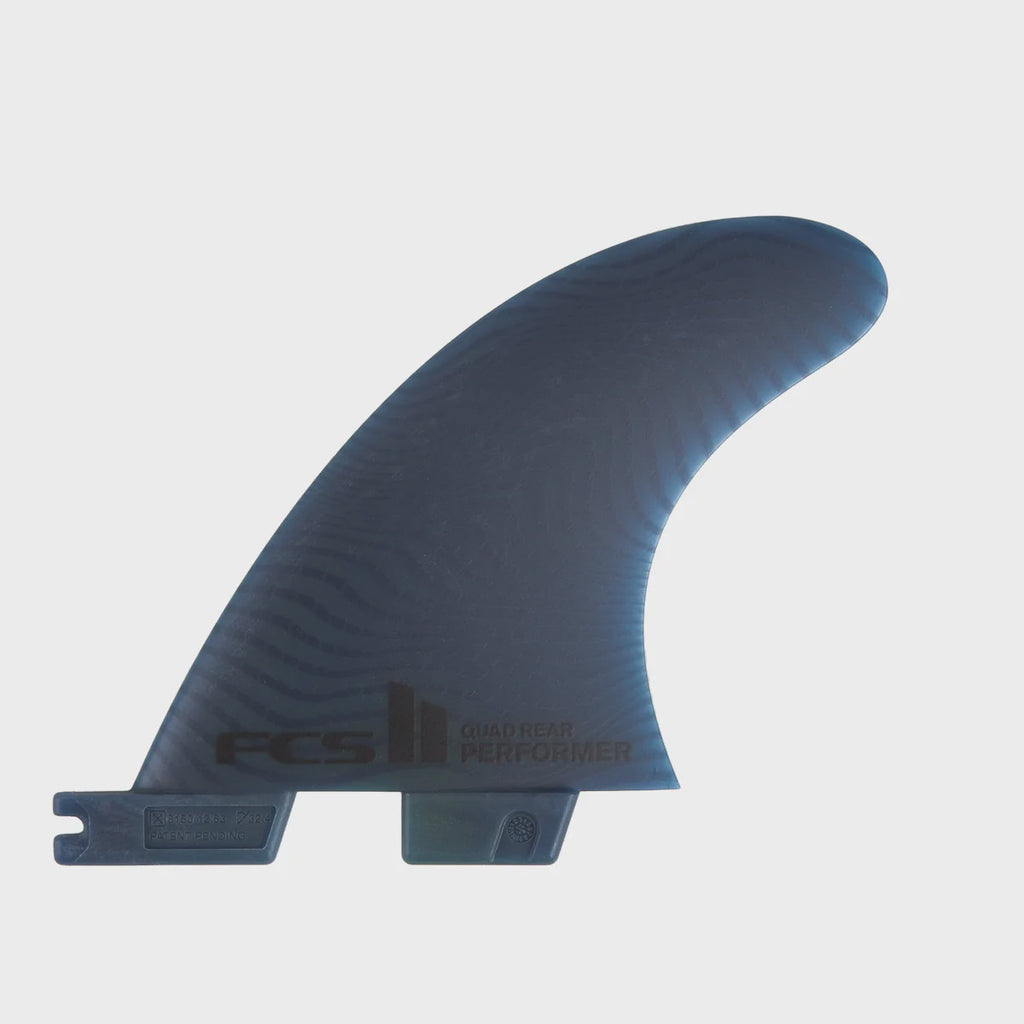 FCS II Performer Neo Glass Medium Pacific Quad Rear Retail F