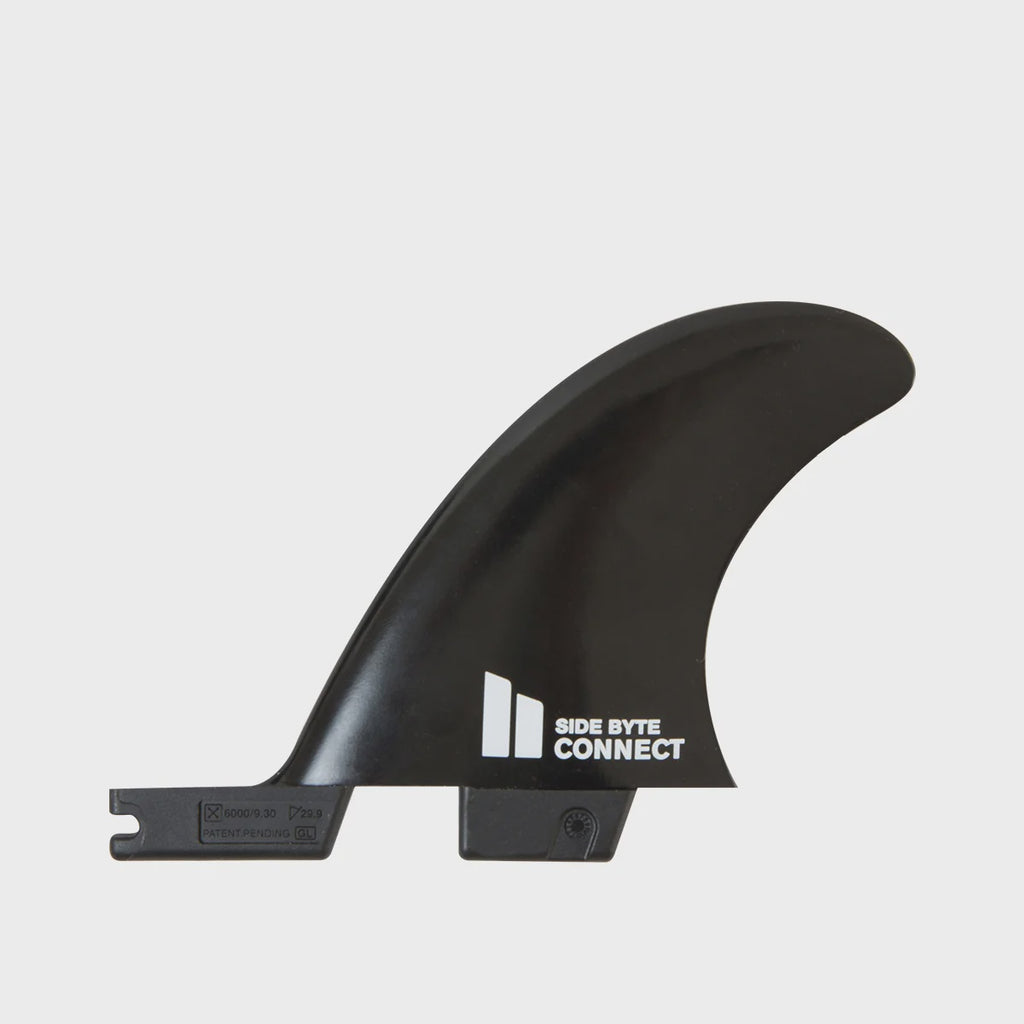 FCS II Connect GF Quad Rear Side Byte Fins Black Small AUS MADE