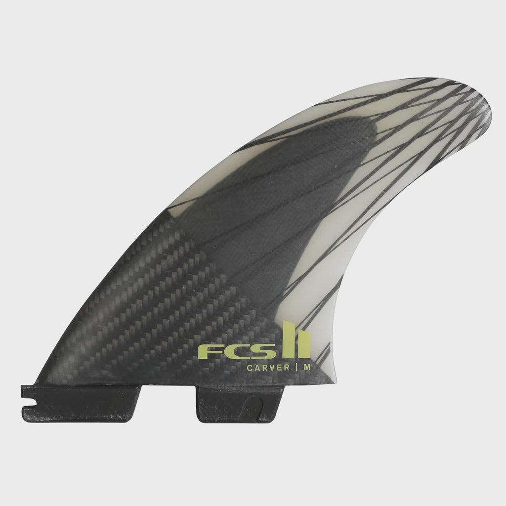FCS II Carver PC Carbon Large Eucalyptus Tri Retail Fins