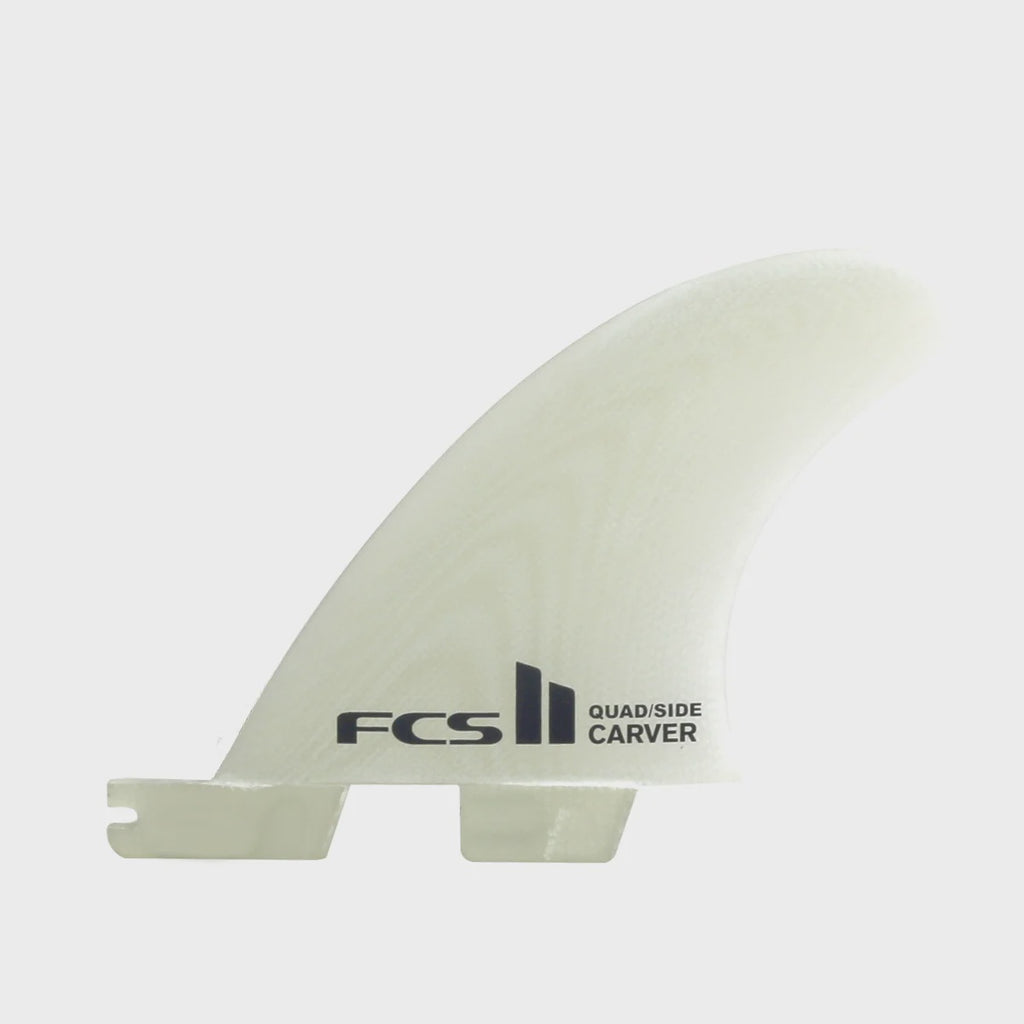 FCS II Carver PG Clear Small Quad Rear Side Byte Retail Fins