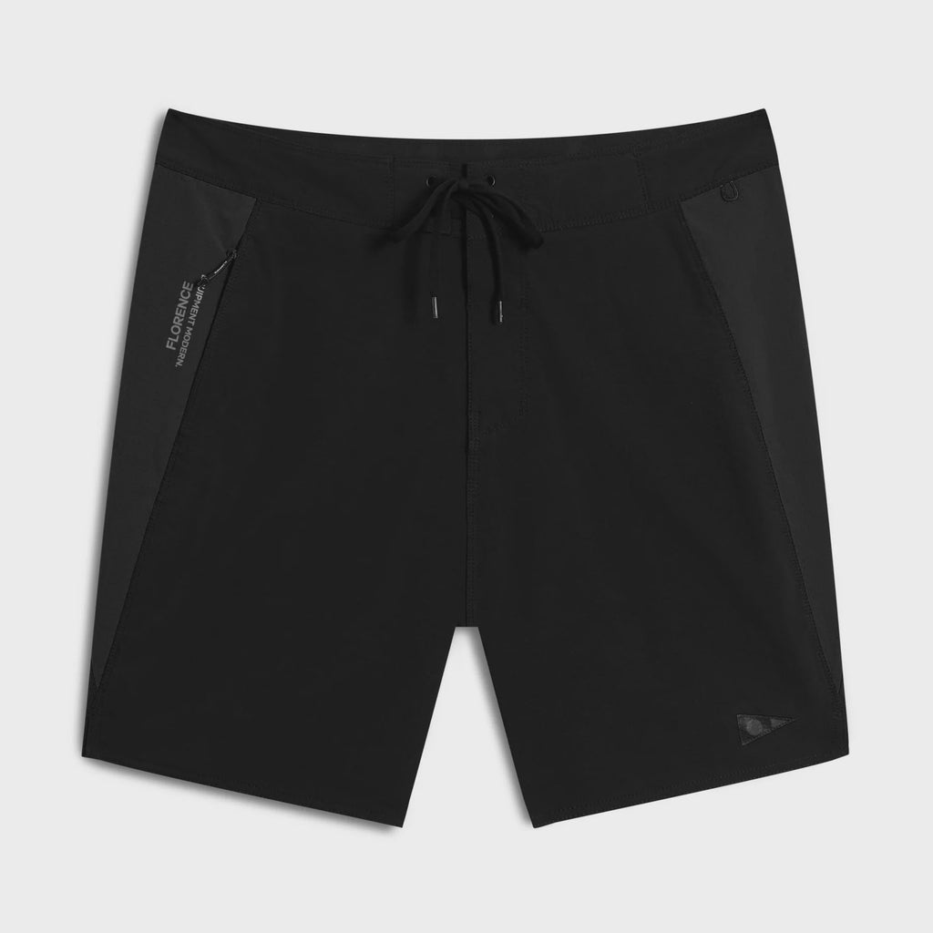 Cordura Airtex Boardshort - Black Black