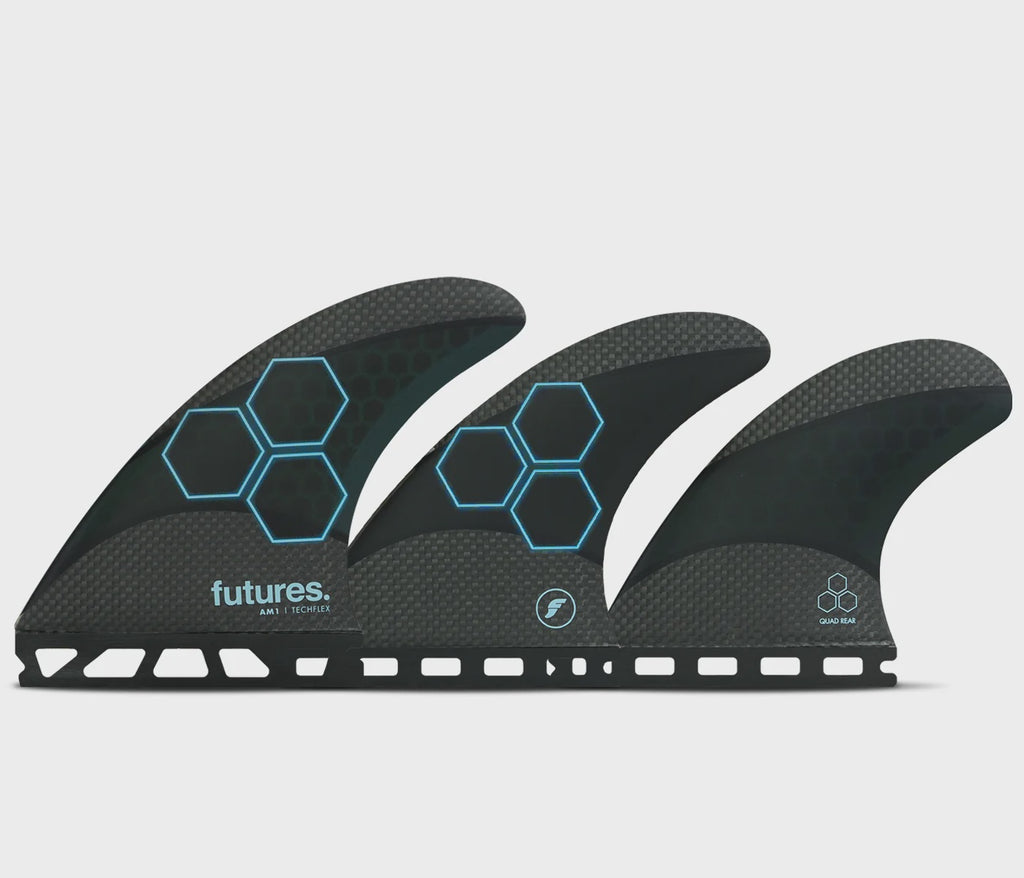 AM1 TECHFLEX 5-FIN - BLACK/BLUE