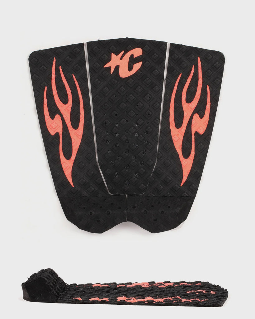 GROM GRIFFIN COLAPINTO LITE ECOPURE: BLACK FLURO RED FLAMES