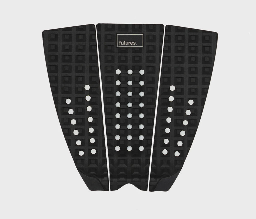 FUTURES BREWSTER NARROW BLACK 3 PCS TRACTION PAD