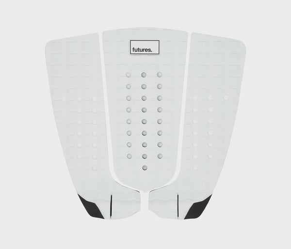 FUTURES JORDY SIGNATURE WHITE 3 PCS TRACTION PAD