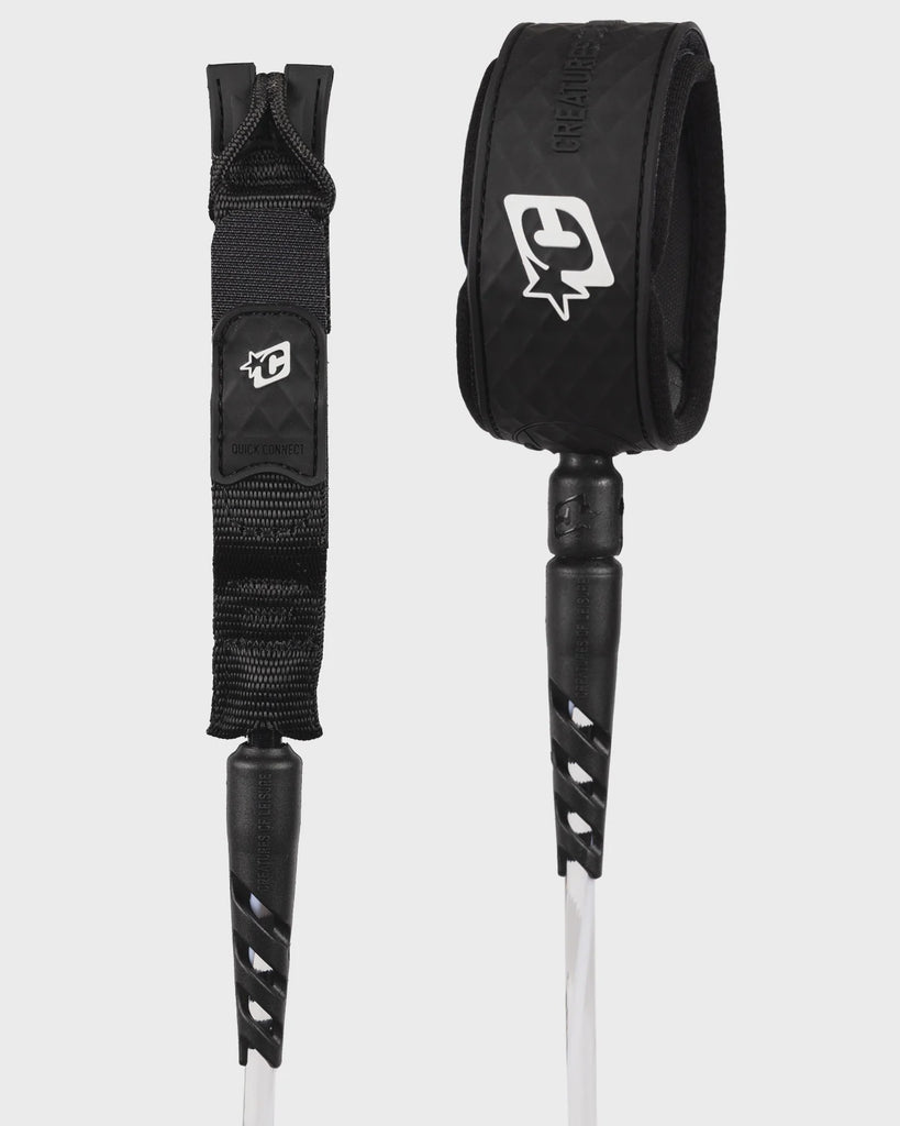 RELIANCE MEDIUM DUTY 6FT : CLEAR WHITE TWIST BLACK