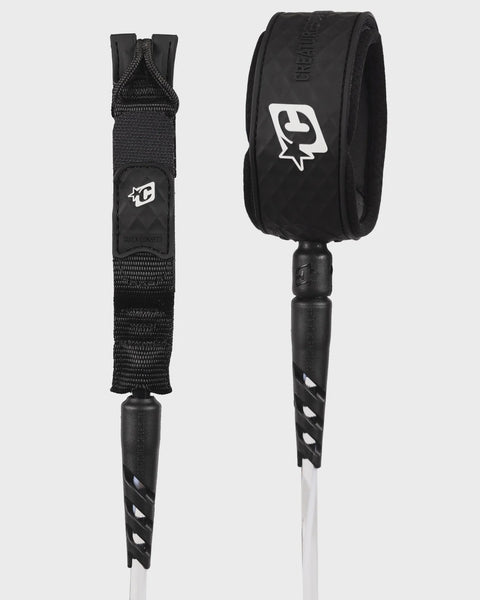RELIANCE MEDIUM DUTY 6FT : CLEAR WHITE TWIST BLACK