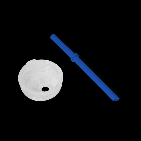 Rambler Sil Straw Lid Small Blue