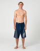 Tribalay 24" Boardshort - Navy Blue