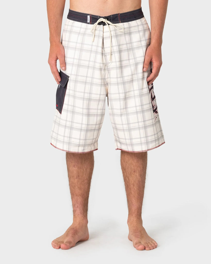 Scribbla 24" Baggy Boardshort - Cream