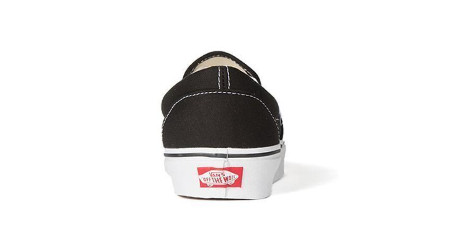 Vans Classic Slip Ons Black White Wicks Surf Shop Collaroy