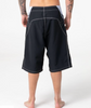 Rusty OXECUTIONER FIXED WAIST BOARDSHORT - Black