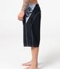 Rusty OXECUTIONER FIXED WAIST BOARDSHORT - Black