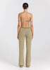 Poolside Paradise Surfside Knit Pant - Cedar
