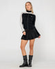 Rusty Daddy Gb Fitted Zip Through Knit - Black