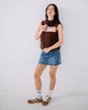Rusty Bless Up Polar Fleece Vest - Java