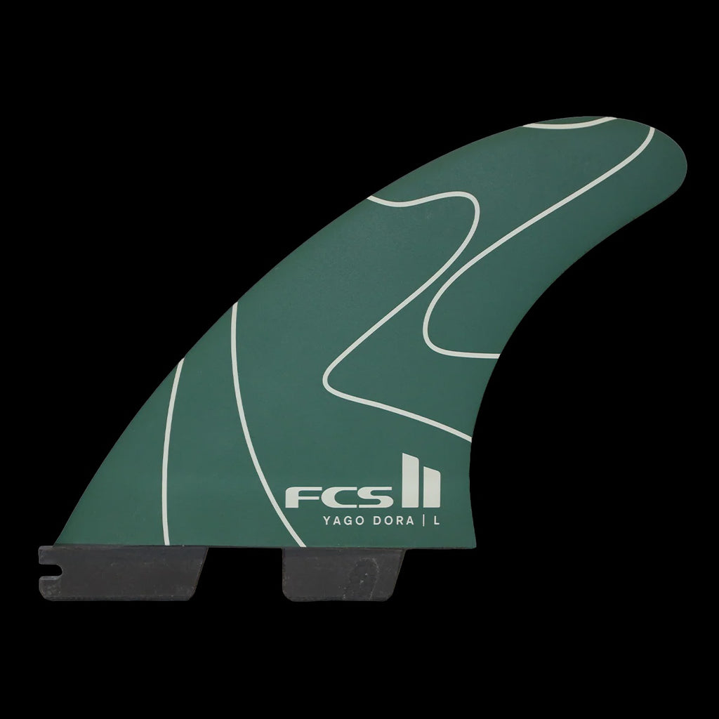 FCS II Yago Dora PC Tri Fins Pulse Green Medium