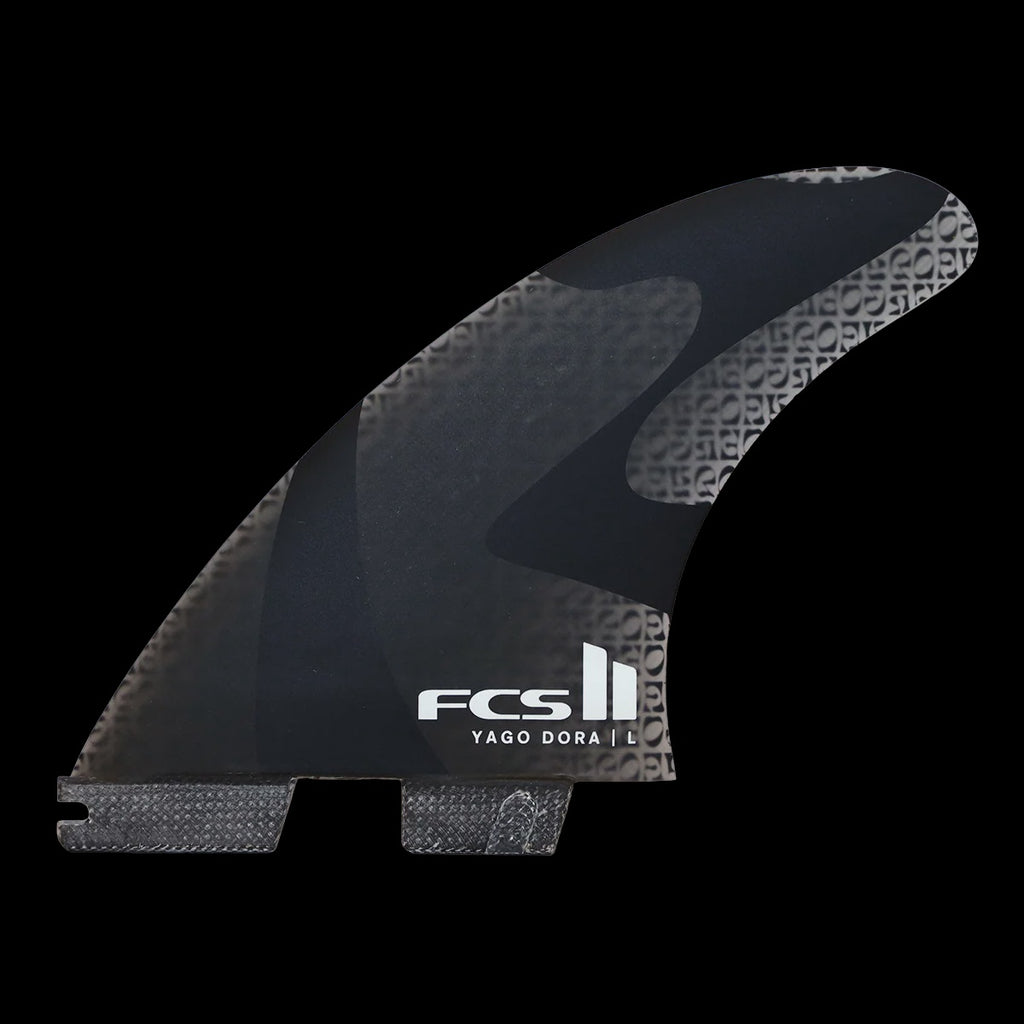 FCS II Yago Dora PG Tri Fins Smoke Medium